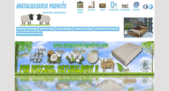 Desktop Screenshot of matalasseriapadros.com